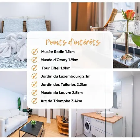 Le De Niro Magnifique Duplex Invalides Eiffel Tower 7 Pers Apartment