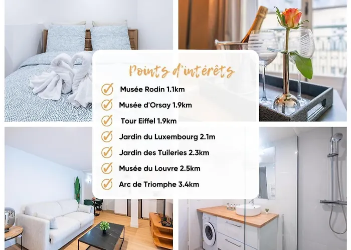 Le De Niro Magnifique Duplex Invalides Eiffel Tower 7 Pers Apartmán